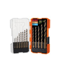 Juego de 13 Brocas HSS para Metal en Estuche, Herramientas Duraderas para Cortes Rápidos, clave 11402 - Truper Expert
