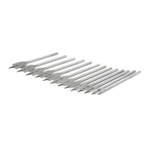 Juego  de 13 brocas para madera tipo manita plana zanco hexagonal Surtek JBP13