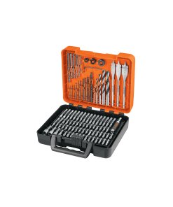 Juego Truper Profesional de 100 Brocas y Puntas - Tecnología de Perforación y Atornillado con Estuche Plástico para Proyectos Diversos que Cubre Todas tus Necesidades (Clave 100872)