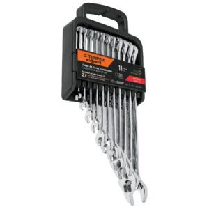 Juego de 11 llaves combinadas extralargas pulidas std,EXPERT