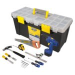 Juego combinado de herramientas para carpintero con caja plástica, 15 piezas Foy JC15F