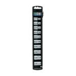 Juego de 10 dados cuadro 1/2' mm, TRUPER