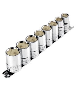 Juego de 8 dados cuadro 1/2' std, alta calidad para trabajos de reparación, Pretul clave 21170