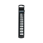 Juego de 10 dados cuadro 1/4' mm, TRUPER