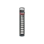 Juego de 10 dados cuadro 1/4' std, TRUPER