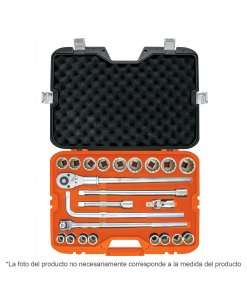 Juego de Herramientas Truper 23 Piezas Cuadro 3/4" std - Tecnología de Máxima Robustez para Maquinaria Pesada que Optimiza la Transferencia de Fuerza en Operaciones Críticas (Clave 13970)