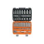 Juego de 44 herramientas cuadro 3/8' std y mm para mecánico