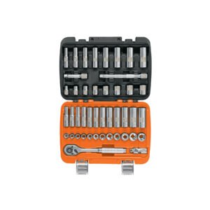 Juego de 44 herramientas cuadro 3/8' std y mm para mecánico