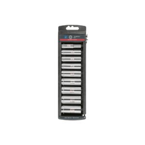 Juego de 9 dados largos cuadro 3/8' std, TRUPER