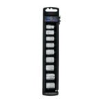 Juego de 9 dados cuadro 3/8' mm, TRUPER