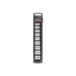 Juego de 9 dados cuadro 3/8' std, TRUPER