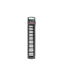 Juego de 9 Dados Truper Cuadro 3/8" STD - Tecnología de Encaje Perfecto para Sistemas Imperiales que Distribuye la Presión Uniformemente Previniendo el Redondeo de Tuercas (Clave 13950)