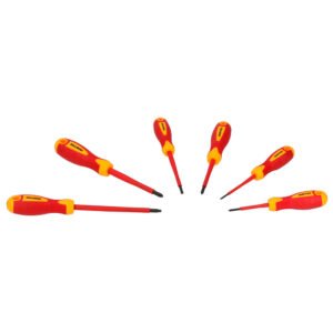Juego de destornilladores con mango bimaterial 1000 V combinados, 6 piezas Surtek JDB6V