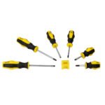 Juego de destornilladores con mango bimaterial en blíster combinados, 7 piezas Surtek JDB7