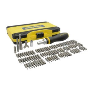 Juego de puntas y accesorios hexágono de 1/4", 101 piezas Surtek JDP101