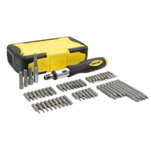 Juego de puntas y accesorios hexágono de 1/4", 53 piezas Surtek JDP53