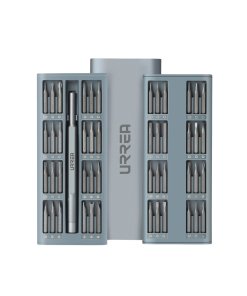 Juego de destornillador de precisión con puntas intercambiables, 48 piezas Urrea JDPU48