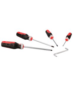 Juego de destornilladores con mango trimaterial combinados, 5 piezas Urrea JDT5