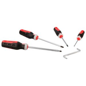 Juego de destornilladores con mango trimaterial combinados, 5 piezas Urrea JDT5