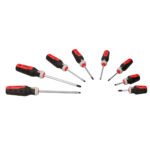Juego de destornilladores con mango trimaterial combinados, 8 piezas Urrea JDT8