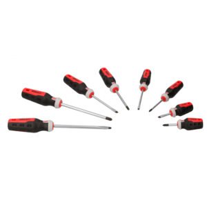 Juego de destornilladores con mango trimaterial combinados, 8 piezas Urrea JDT8
