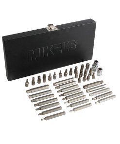 Kit juego de puntas 75 y 30 mm (42 pzas) MIKELS JEPTS-42