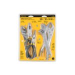 Juego de 4 pinzas y 1 llave ajustable, PRETUL