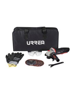 Juego de mini esmeriladora con accesorios, 9 piezas Urrea JH9A