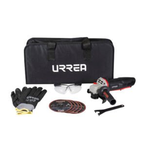 Juego de mini esmeriladora con accesorios, 9 piezas Urrea JH9A