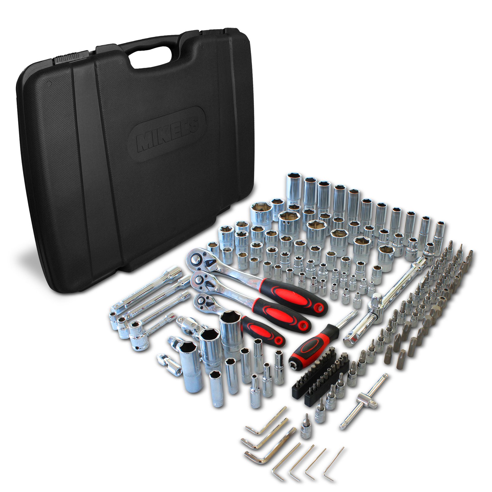 Kit juego de herramienta automotriz (171 pzas) MIKELS JHA-171