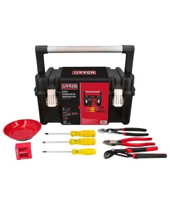 Juego combinado de herramienta, 9 piezas con caja Urrea JHC9