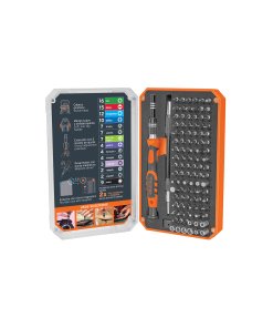 Desarmador de Precisión Truper con 106 Puntas Intercambiables - Tecnología de Máxima Versatilidad para Electrónica Profesional que Cubre Todas las Necesidades de Reparación en Un Solo Kit (Clave 102398)