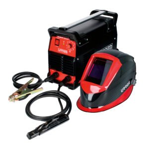 Juego de soldadora inverter con careta, 2 piezas Urrea JSIC2