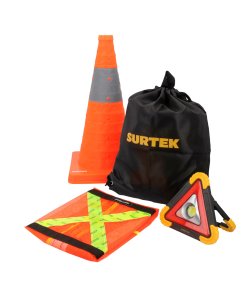 Juego combinado de herramientas para seguridad vial, 4 piezas Surtek JSV4