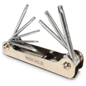 Juego de llaves torx®, tipo navaja (8 pzas)  MIKELS JTN-8