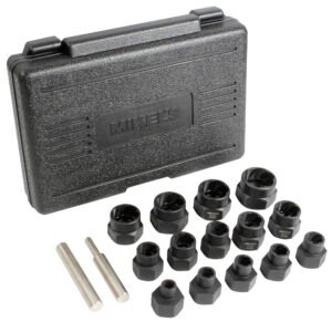 Kit de dados extractores en espiral (16 pzas) MIKELS KDE-16