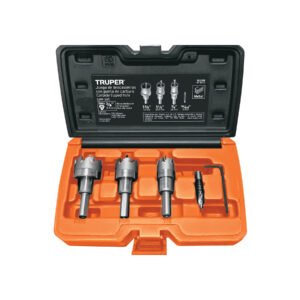 Juego de 3 brocasierras de carburo de tungsteno, TRUPER