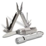 Multiherramientas kit multiusos navaja con lámpara (3 en 1 ) MIKELS KMNL-3