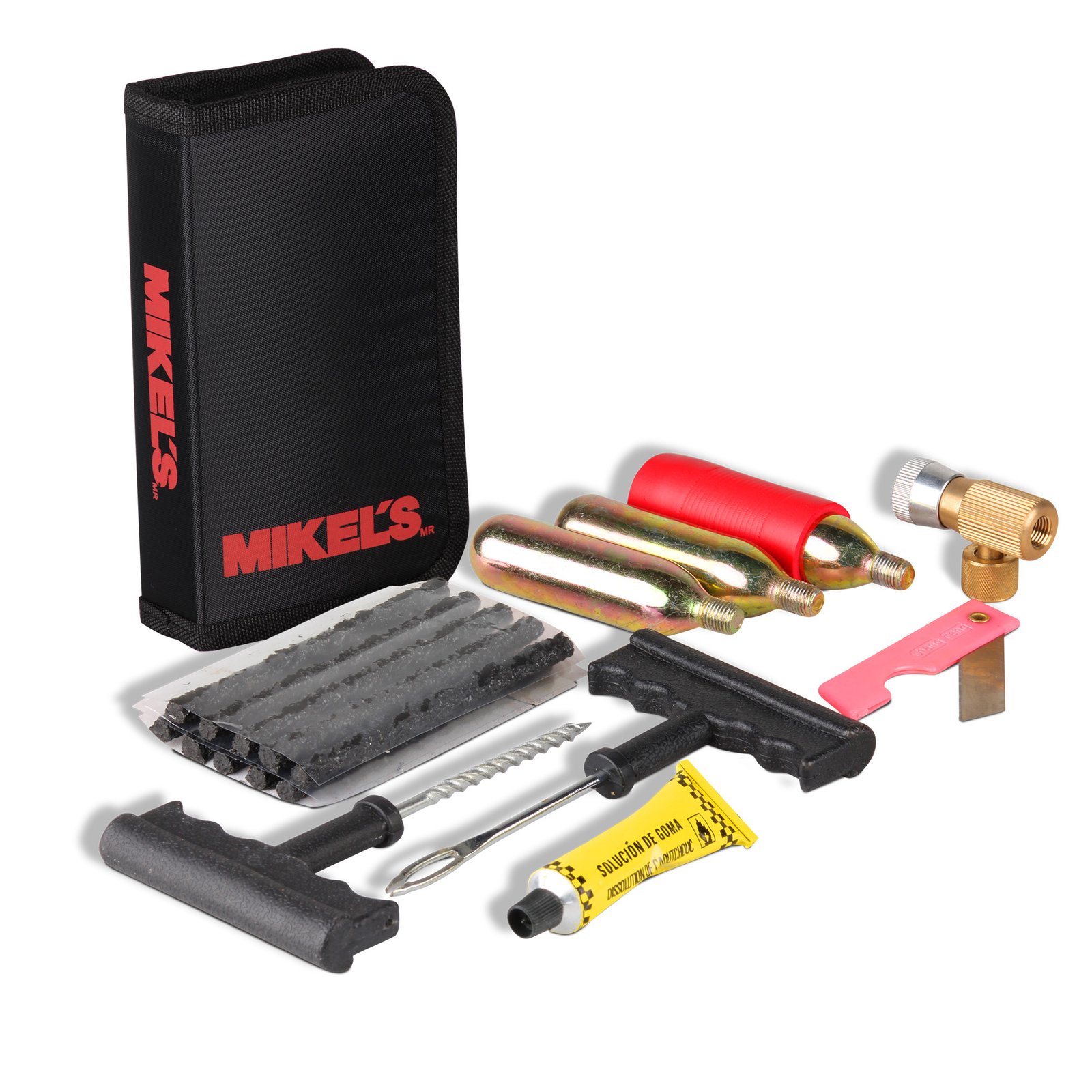Kit de reparación para llantas de moto MIKELS KMR