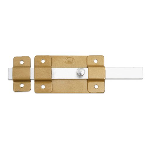 Pasador de sobreponer 5 cm dorado Lock L035D