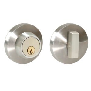 Cerrojo Alta función doble, níquel satinado, llave estándar, blíster Lock LAL4701