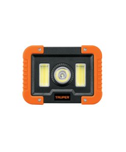 Lámpara LED Truper Professional 1000lm - Tecnología de iluminación potente para áreas de trabajo que incluye batería recargable y proporciona visibilidad excepcional (Clave 14631)