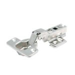 Bisagra curva bidimensional 35 mm, cierre suave Lock LBD35CP