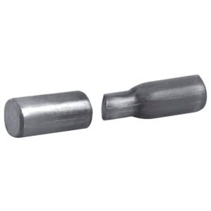 Bisagra tubular 3/8" natural, para puertas y ventanas metálicas Lock LBT38