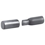 Bisagra tubular 5/8" natural, para puertas y ventanas metálicas Lock LBT58