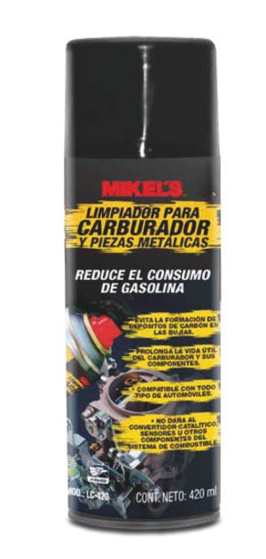 Limpiador para carburador (420 ml) MIKELS LC-420