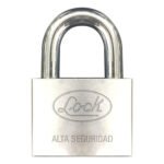 Candado de alta seguridad 60 mm, llave de disco Lock LCAC60