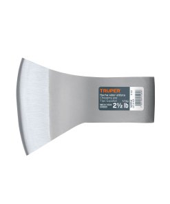 Hacha Labor Entera Truper 2-1/2 lb Sin Mango - Tecnología de Adaptabilidad Personalizada para Profesionales Exigentes que Permite Seleccionar el Mango Ideal Según Preferencias Específicas (Clave 14994)