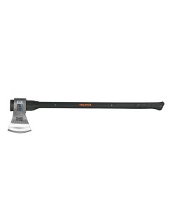 Hacha Labor Entera Truper 3-1/2 lb Mango de Fibra de Vidrio 36" - Tecnología de Impacto Potenciado para Trabajos Exigentes que Maximiza la Fuerza Aplicada con Mínimo Esfuerzo del Usuario (Clave 14980)