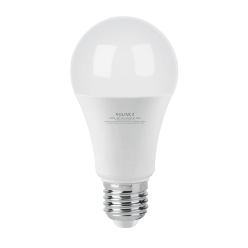 Lámpara LED A19 Volteck 14 W (equiv. 100 W) luz cálida caja - Tecnología de alto rendimiento para ambientes amplios que proporciona iluminación envolvente con consumo energético ultraeficiente (Clave 46593)